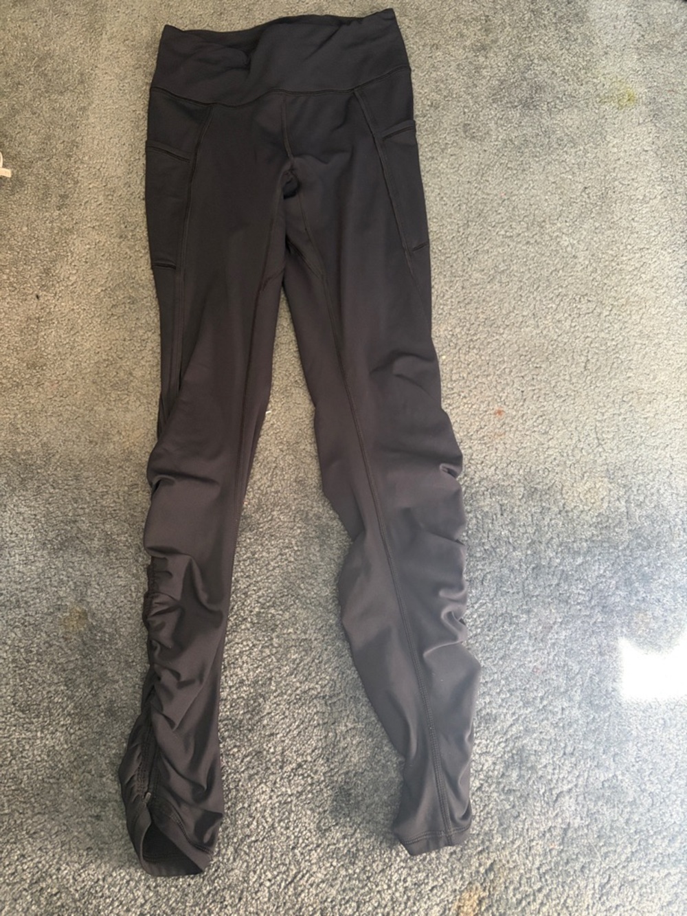 FP Movement by Free People Black High-Waist Leggings with Side Pockets